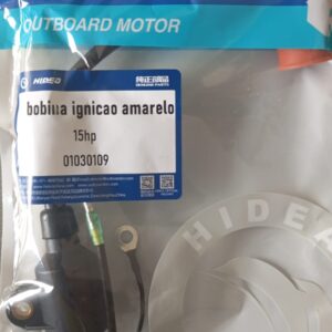 Bobina de ignição 15HP Amarelo Hidea