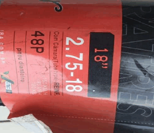 Pneu 2.75x18 Soho Dianteiro c/ câmara